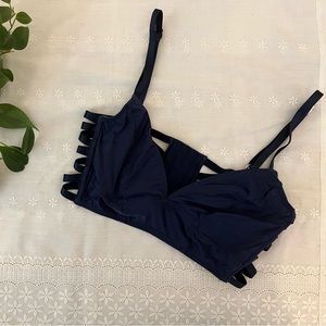 Lonely Harper Midline Bra in navy 32B